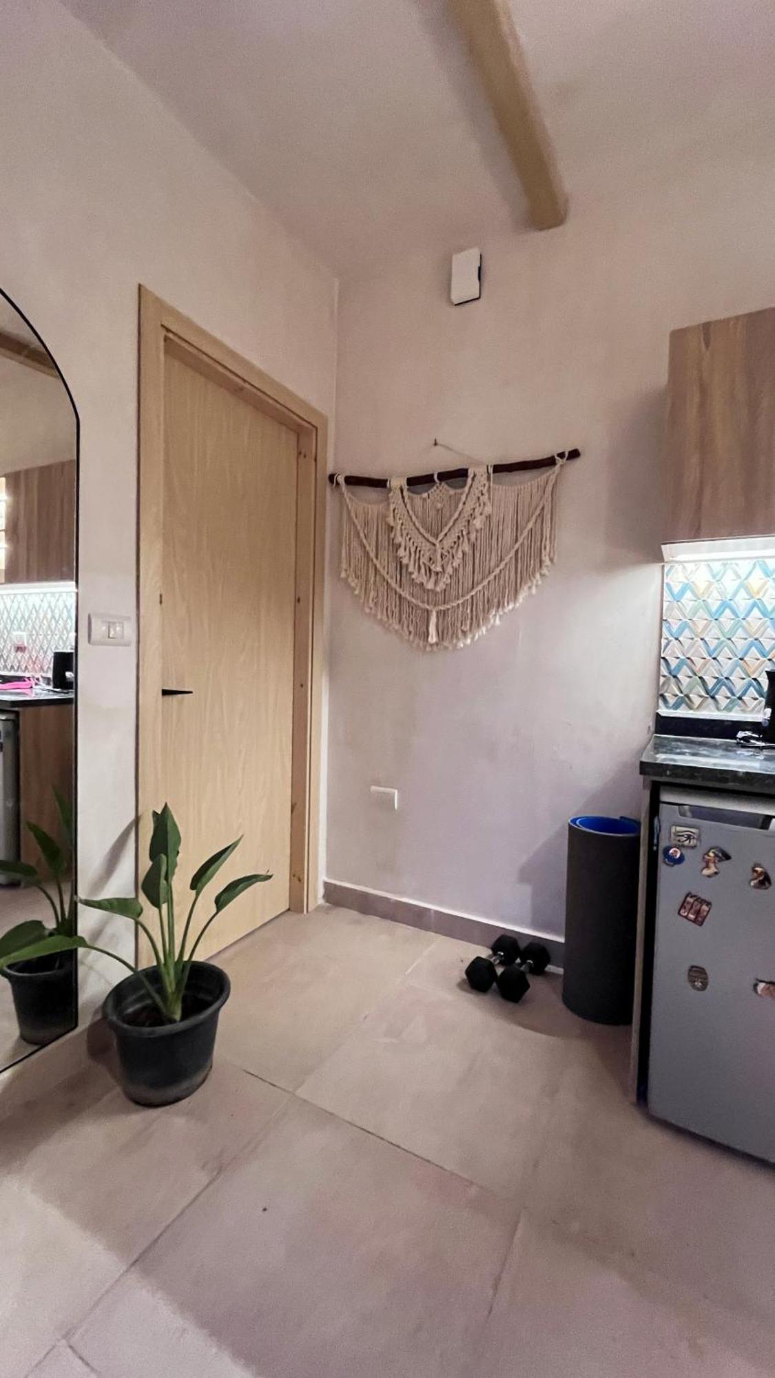 Ferienwohnung Boho Getaway With Pyramids View & Jacuzzi Giza Exterior foto