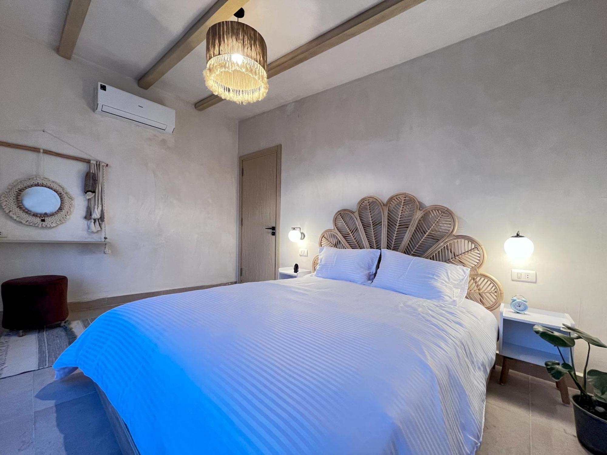 Ferienwohnung Boho Getaway With Pyramids View & Jacuzzi Giza Exterior foto